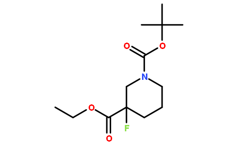 1-BOC-3-氟哌啶-3-甲酸乙酯