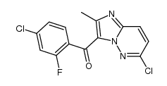 (4-氯-2-氟苯基)(6-氯-2-甲基咪唑并[1,2-b]吡嗪-3-基)甲酮