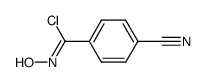 4-cyano-N-hydroxy-benzenecarboximidoyl chloride