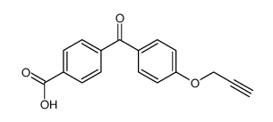 4-(4-(丙-2-炔-1-基氧基)苯甲酰基)苯甲酸