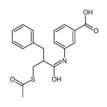 3-[(2-乙酰基硫代甲基-3-苯基丙酰基)氨基]苯甲酸