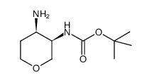 (3r,4r)-4-氨基四氢-2H-吡喃-3-基氨基甲酸叔丁酯