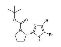 (S)-2-(4, 5-溴-1H-咪唑-2-基)吡咯烷-1-羧酸叔丁酯