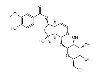 6-O-香草酰基筋骨草醇对照品(标准品) | 124168-04-3