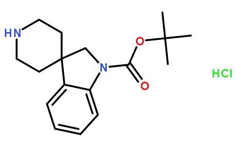 螺[3H-吲哚-3,4''-哌啶]-1(2H)-甲酸, 1,1-二甲基乙酯, 盐酸盐