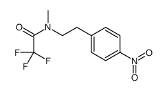 2,2,2-trifluoro-N-methyl-N-[2-(4-nitrophenyl)ethyl]acetamide