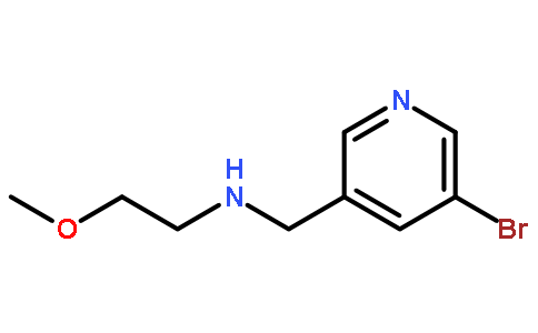 5-溴-n-(2-甲氧基乙基)-3-吡啶甲胺