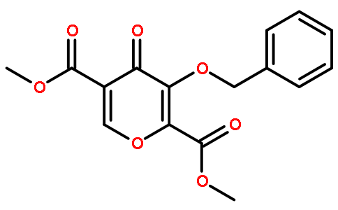 4-氧代-3-苄氧基-4H-吡喃-2,5-二甲酸二甲酯; 度鲁特韦中间体 3