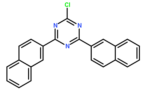2-氯-4,6-二(萘-2-基)-1,3,5-三嗪