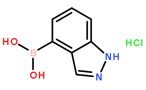 吲唑-4-硼酸盐酸盐