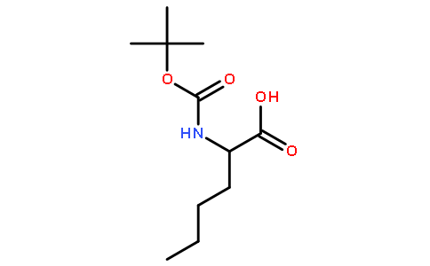 DL-Norleucine, N-[(1,1-dimethylethoxy)carbonyl]-