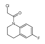 喹啉,  1-(氯乙酰基)-6-氟-1,2,3,4-四氢-