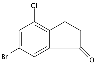 6-溴-4-氯-2,3-二氢-1H-茚-1-酮
