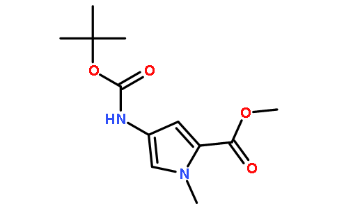 4-[[(1,1-二甲基乙氧基)羰基]氨基]-1-甲基-1H-吡咯-2-羧酸甲酯