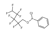 chloro((2,2,3,3,4,4,5,5-octafluoropentyl)oxy)(phenyl)phosphine