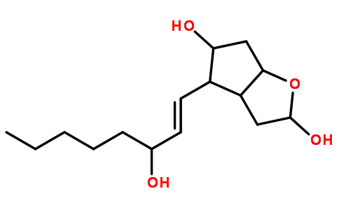 2H-Cyclopenta[b]furan-2,5-diol, hexahydro-4-[(1E,3S)-3-hydroxy-1-octen-1-yl]-, (3aR,4R,5R,6aS)-