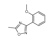 3-(2-methoxy-phenyl)-5-methyl-[1,2,4]oxadiazole