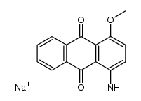 sodium (4-methoxy-9,10-dioxo-9,10-dihydroanthracen-1-yl)amide