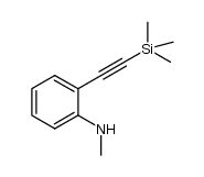 N-methyl-2-[(trimethylsilyl)ethynyl]aniline