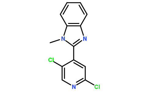 2-(2,5-二氯吡啶-4-基)-1-甲基-1H-苯并咪唑