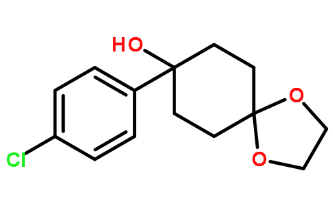 8-(4-氯苯基)-1,4-二氧杂螺[4.5]癸烷-8-醇