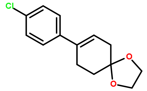 8-(4-氯苯基)-1,4-二噁螺[4.5]-7-癸烯