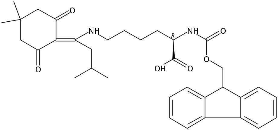 N-芴甲氧羰基-N''-[1-(4,4-二甲基-2,6-二氧代环己基亚甲基)-3-甲基丁基]-D-赖氨酸
