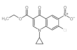 ethyl 7-chloro-1-cyclopropyl-6-nitro-4-oxoquinoline-3-carboxylate