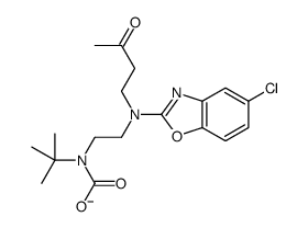 [2-[(5-氯-苯并恶唑-2-基)(3-氧代丁基)氨基]乙基]氨基甲酸叔丁酯