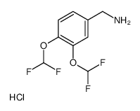 [3,4-bis(difluoromethoxy)phenyl]methanamine,hydrochloride