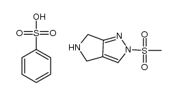 2,4,5,6-四氢-2-(甲基磺酰基)吡咯并[3,4-c]吡唑苯磺酸盐
