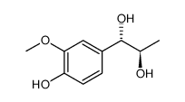 (1R,2S)-REL-1-(4-羟基-3-甲氧基苯基)-1,2-丙二醇对照品(标准品) | 1280602-81-4