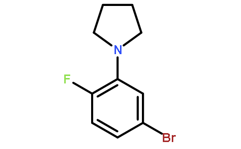 1-(5-溴-2-氟苯基)吡咯烷