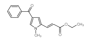 3-(4-苯甲酰基-1-甲基-1H-吡咯-2-基)-丙烯酸乙酯