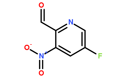 5-Fluoro-3-nitro-2-pyridinecarbaldehyde