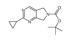 tert-butyl 2-cyclopropyl-5,7-dihydropyrrolo[3,4-d]pyrimidine-6-carboxylate