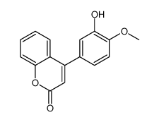 4-(3-Hydroxy-4-methoxyphenyl)-2H-chromen-2-one