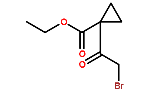 Cyclopropanecarboxylic acid, 1-(bromoacetyl)-, ethyl ester