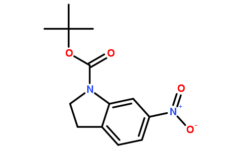 1-Boc-6-硝基吲哚啉