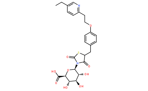 吡格列酮N-beta-D-葡糖苷酸