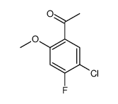 1-(5-Chloro-4-fluoro-2-methoxyphenyl)ethanone