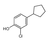 2-chloro-4-cyclopentylphenol