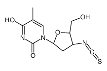 1-[(2R,4S,5S)-5-(hydroxymethyl)-4-isothiocyanatooxolan-2-yl]-5-methylpyrimidine-2,4-dione