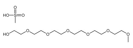 methanesulfonic acid,2-[2-[2-[2-[2-(2-methoxyethoxy)ethoxy]ethoxy]ethoxy]ethoxy]ethanol