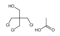 acetic acid,3-chloro-2,2-bis(chloromethyl)propan-1-ol