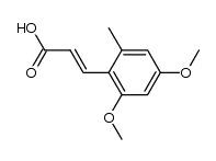 2,4-dimethoxy-6-methylcinnamic acid