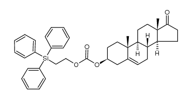 3β-[2-(triphenylsilyl)ethoxycarbonyloxy]androst-5-en-17-one