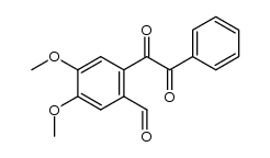 4,5-dimethoxy-2-(2-oxo-2-phenyl-acetyl)-benzaldehyde