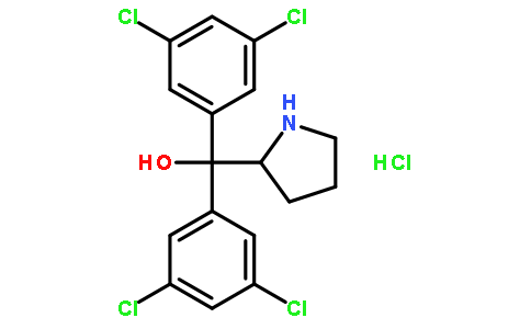 (R)-a,a-双(3,5-二氯苯基)-2-吡咯烷甲醇盐酸盐