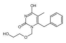 6-benzyl-1-(2-hydroxyethoxymethyl)-5-methylpyrimidine-2,4-dione